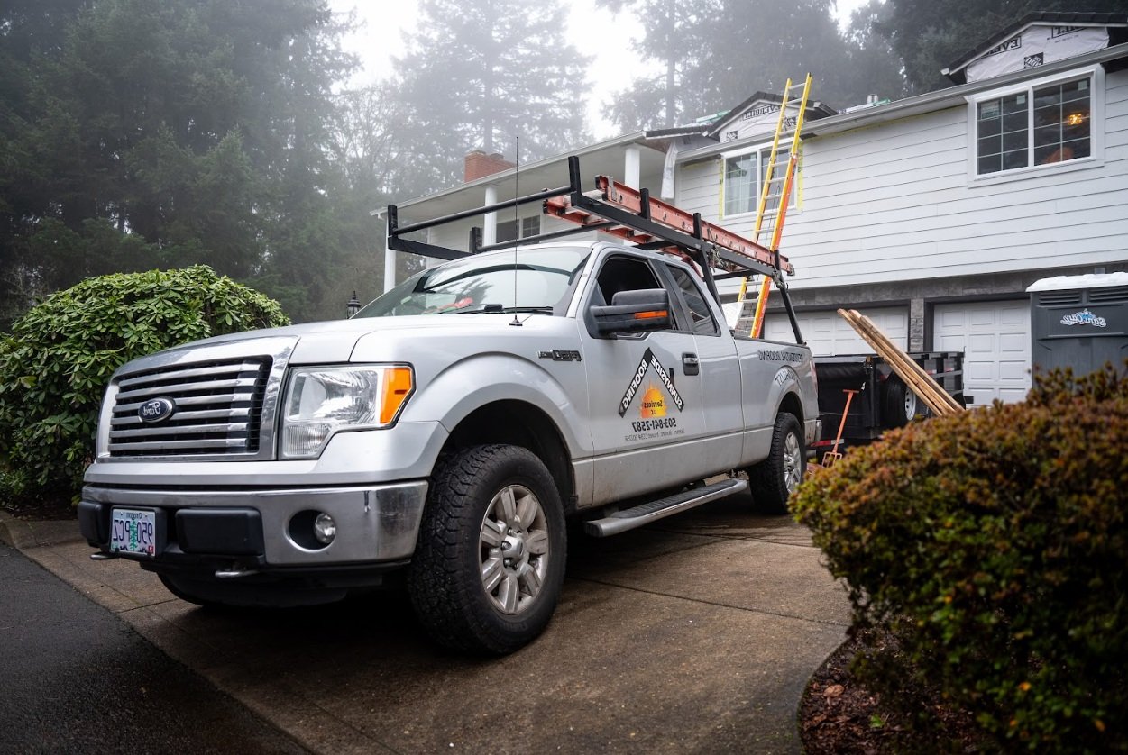Sunnyside Roofing team completing a residential roofing project
